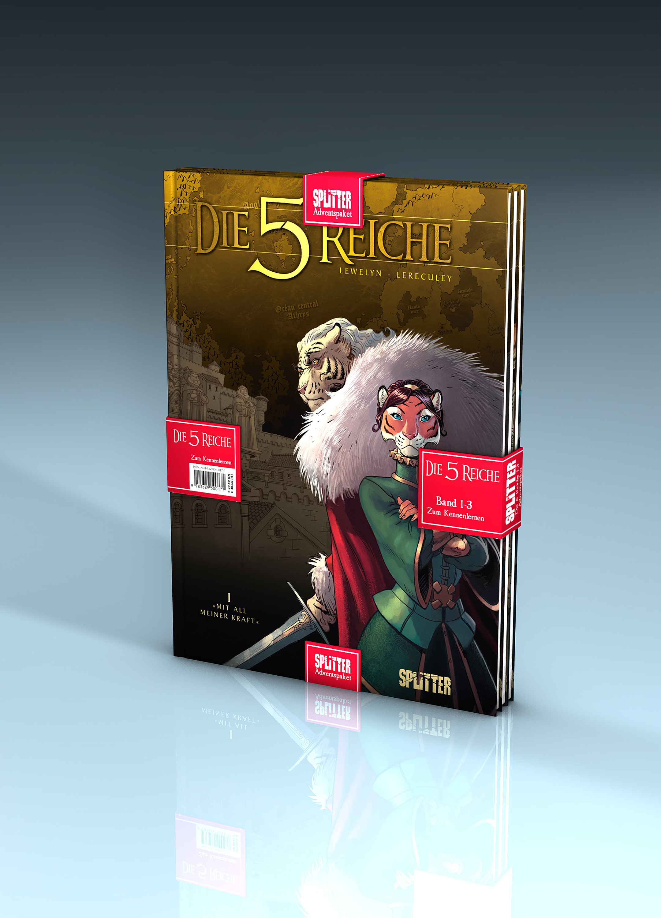 5 Reiche Bd.1-3 Adventspaket 