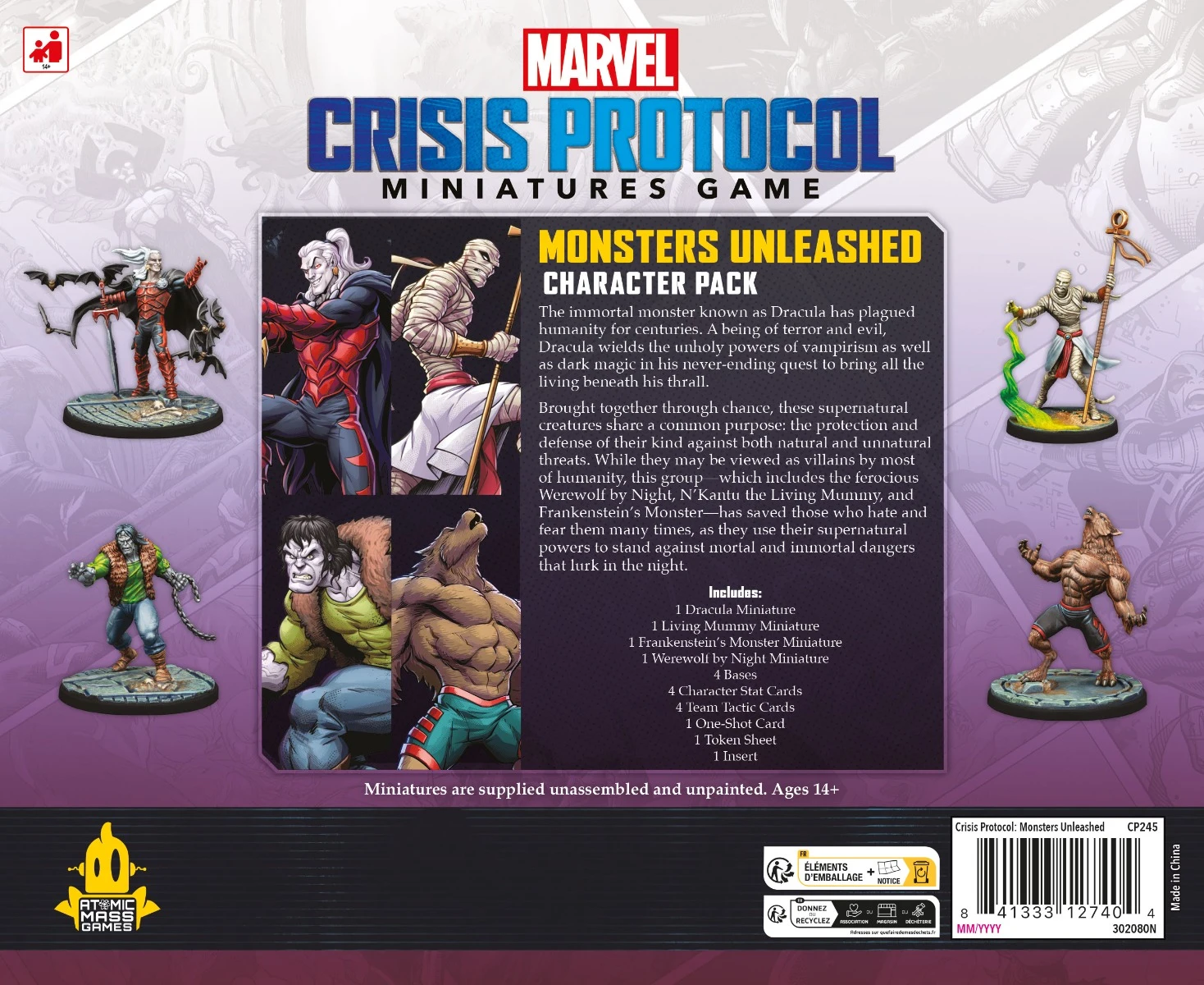 Marvel Crisis Protocol: Monsters Unleashed Character Pack