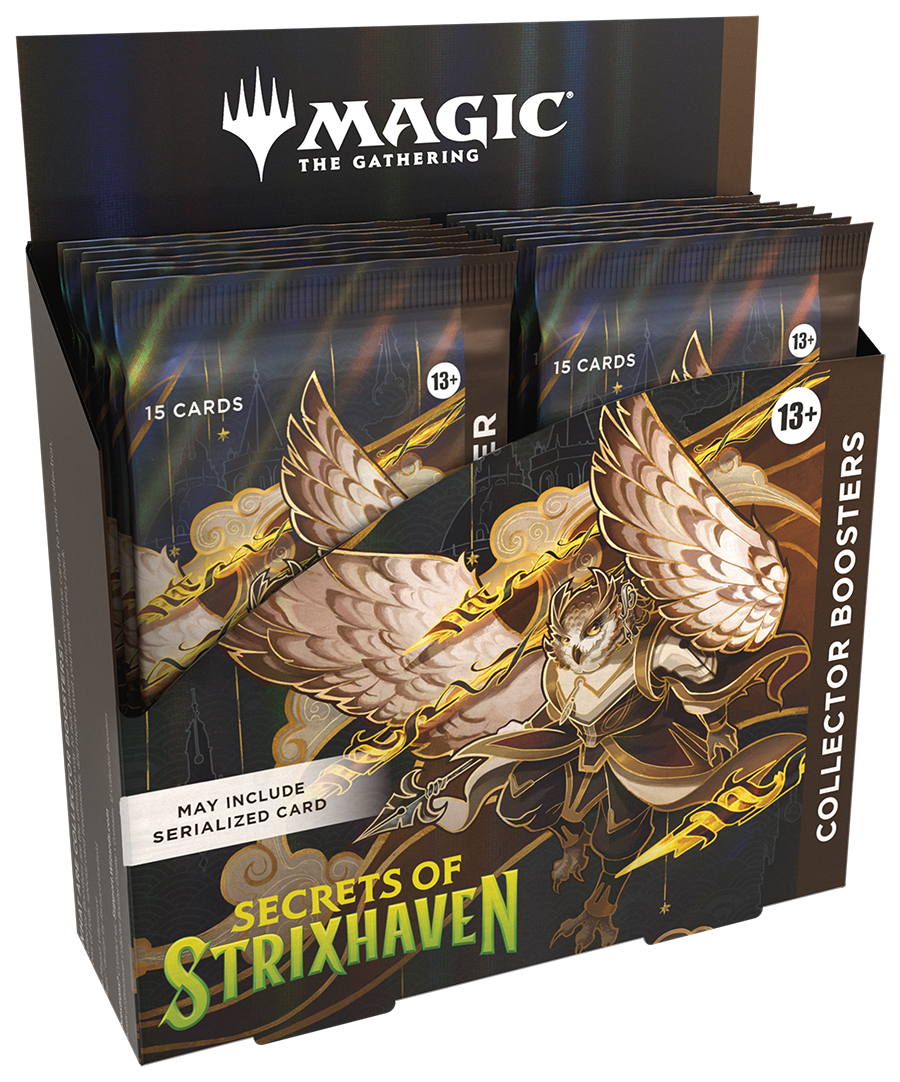 Magic: the Gathering, Collector Boosters, Secrets of Strixhaven, 15 Cards, Winged creature