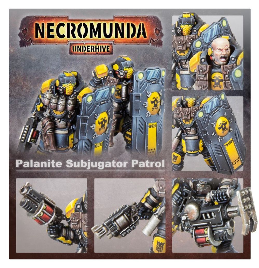 Necromunda: Palanite Subjugator Patrol Necromunda: Palanite Subjugator Patrol