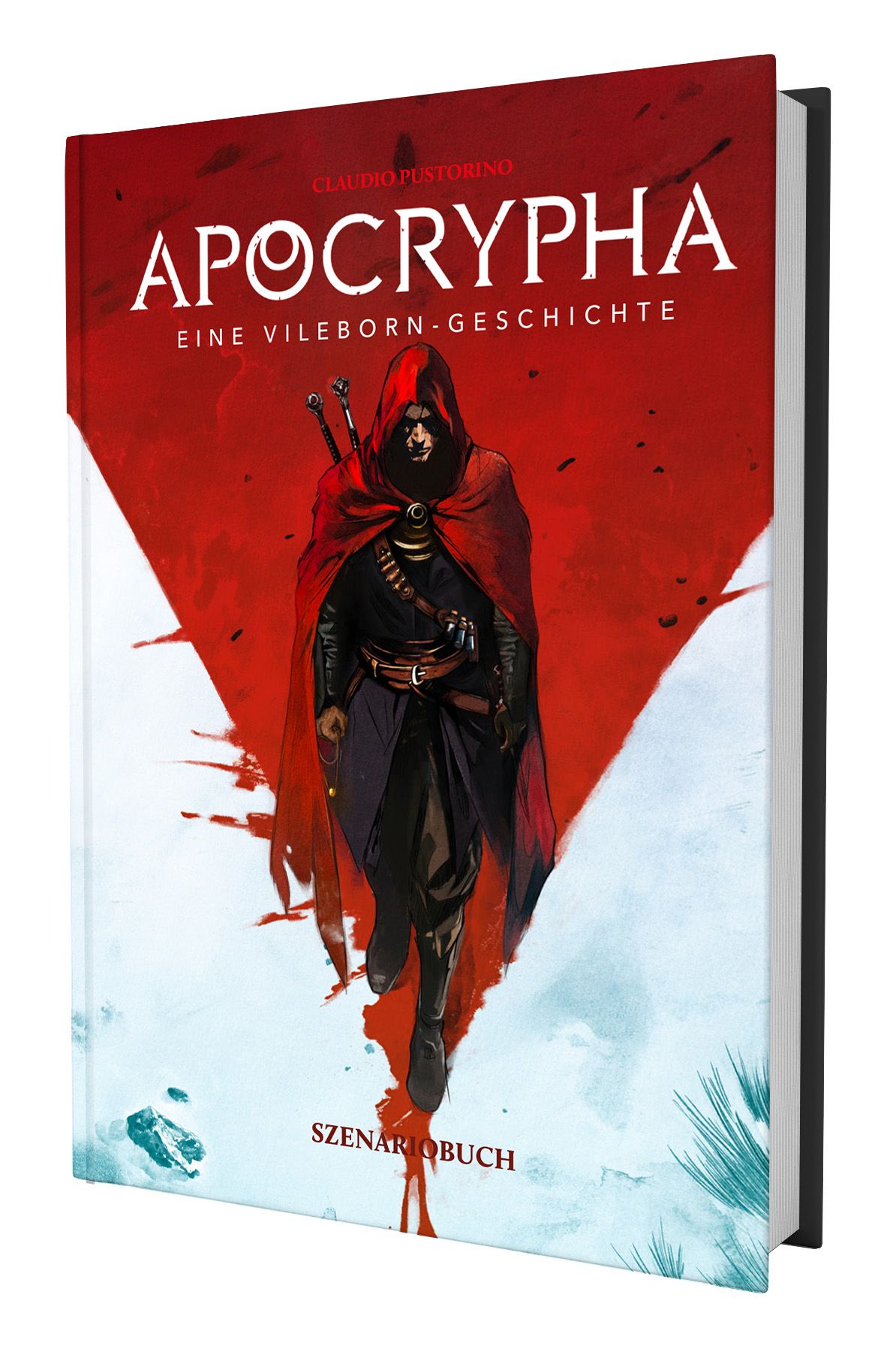 Vileborn RSP: Apocrypha Szenariobuch Buch, Fantasy, Protagonist, Roter Mantel, Szenariobuch