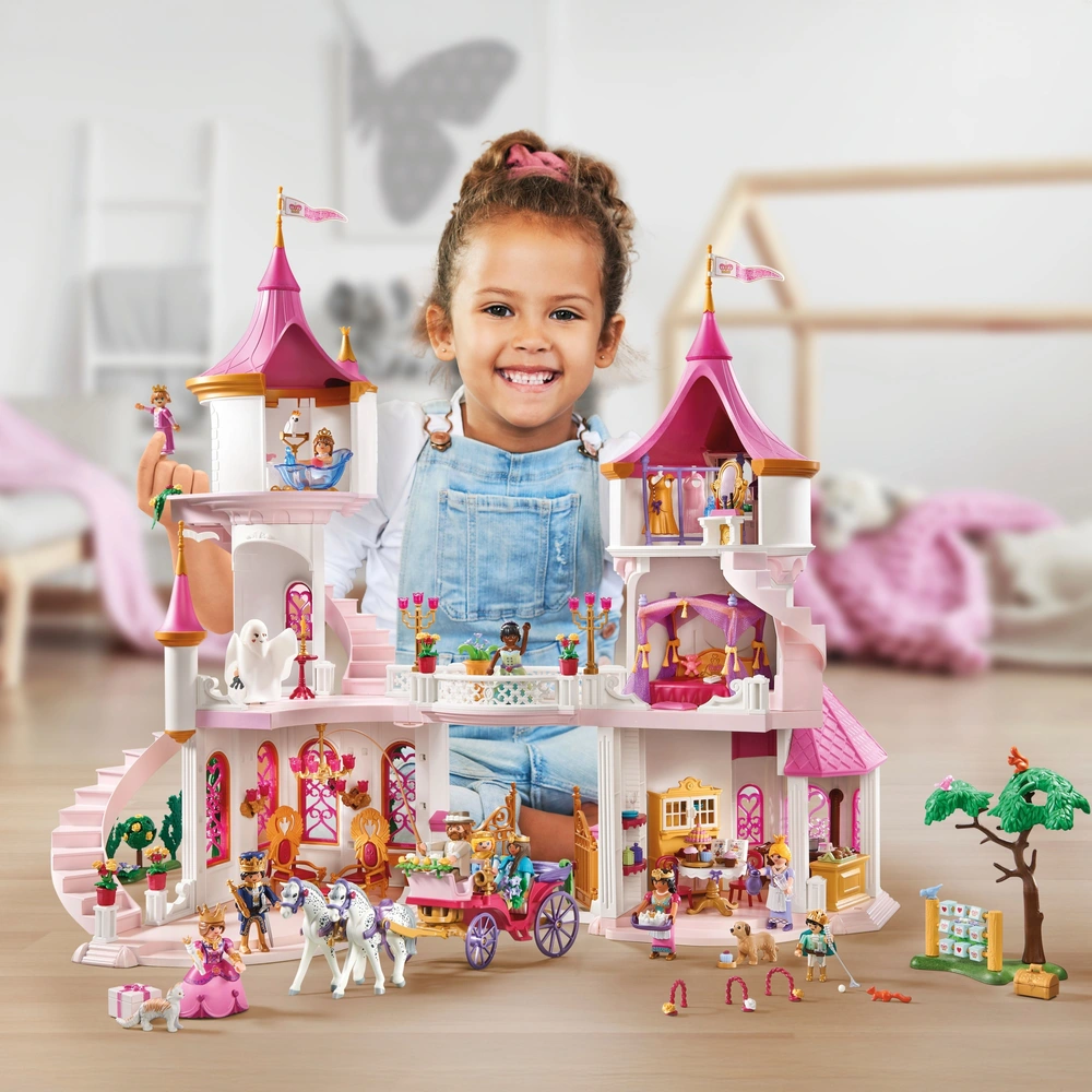Playmobil: Princess Magic - Prinzessinnenschloss mit Königspaar