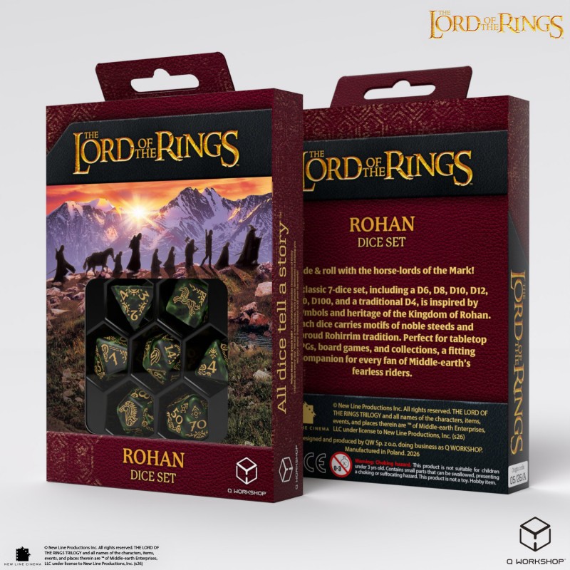 Würfelset, Rohan, D6-Dice, Tabletop, Spielzubehör