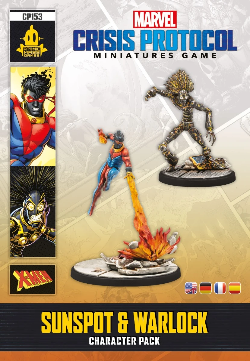 Marvel Crisis Protocol: Sunspot & Warlock Character Pack