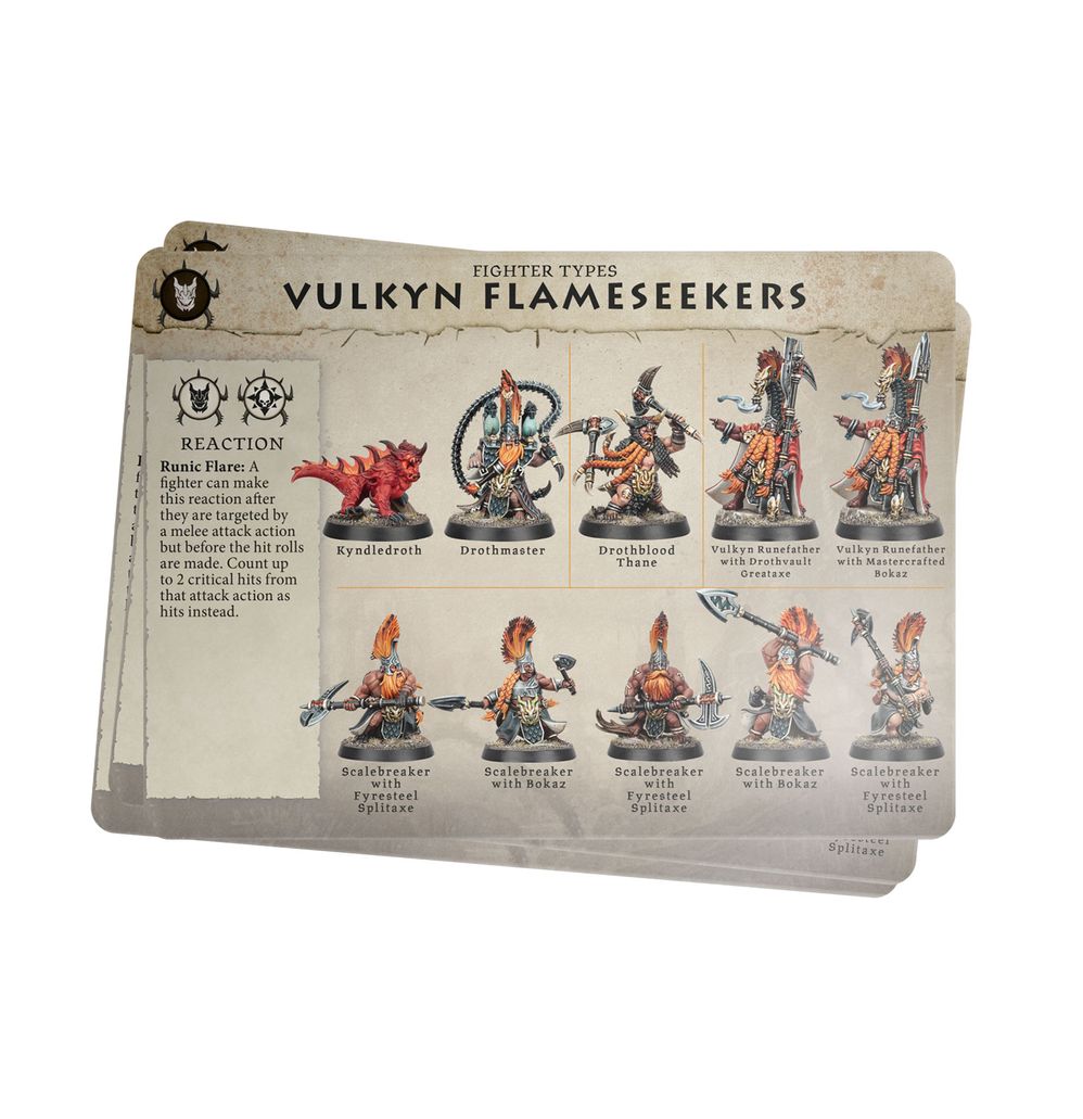 Age of Sigmar: Warcry - Vulkyn Flameseekers Age of Sigmar: Warcry - Vulkyn Flameseekers