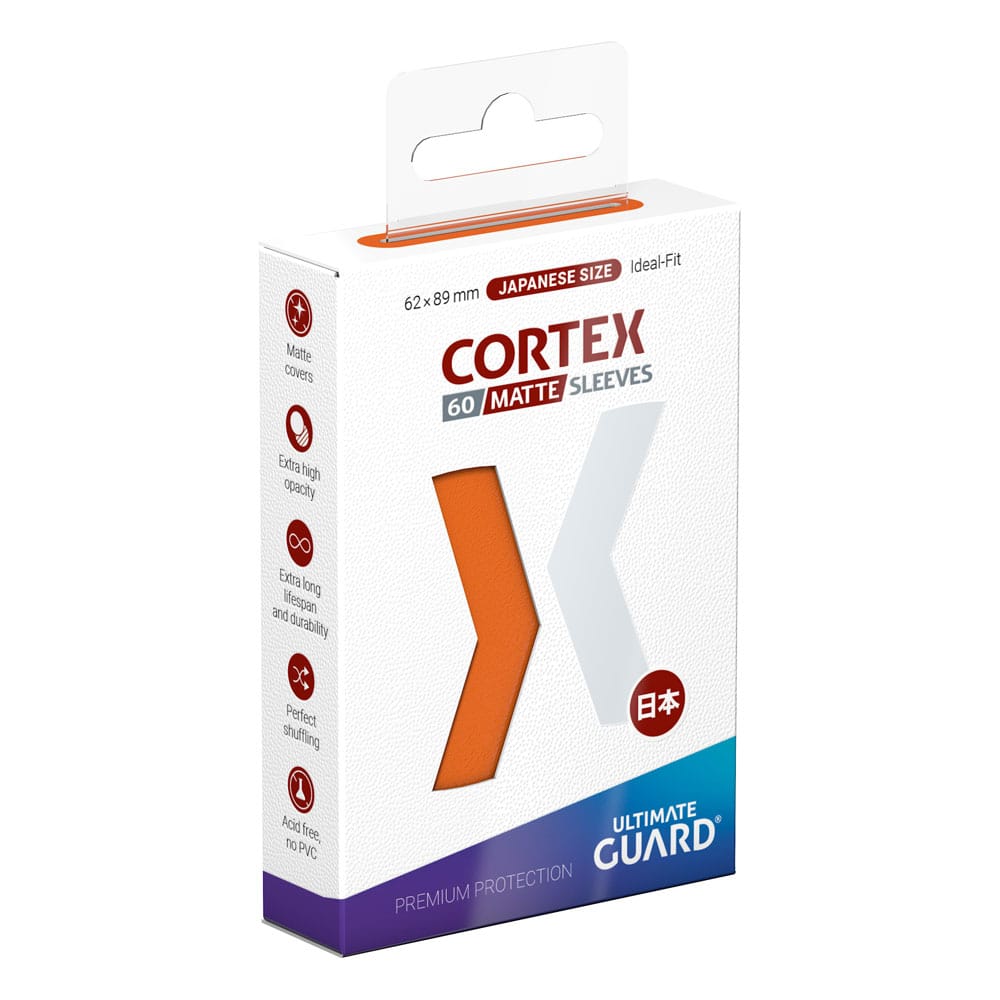 Ultimate Guard: Kartenhüllen Cortex Matte Orange japanisch (60) Ultimate Guard: Kartenhüllen Cortex Matte Orange japanisch (60)