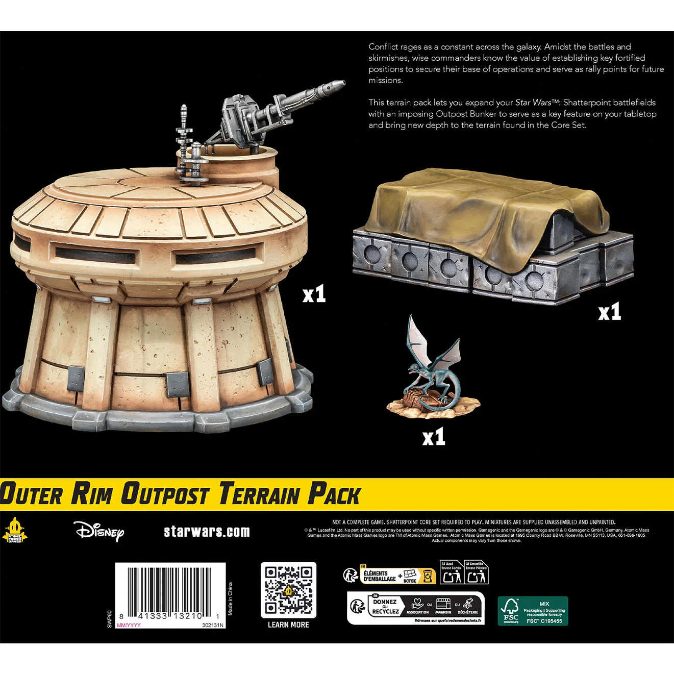 Star Wars: Shatterpoint - Outer Rim Outpost Terrain Pack