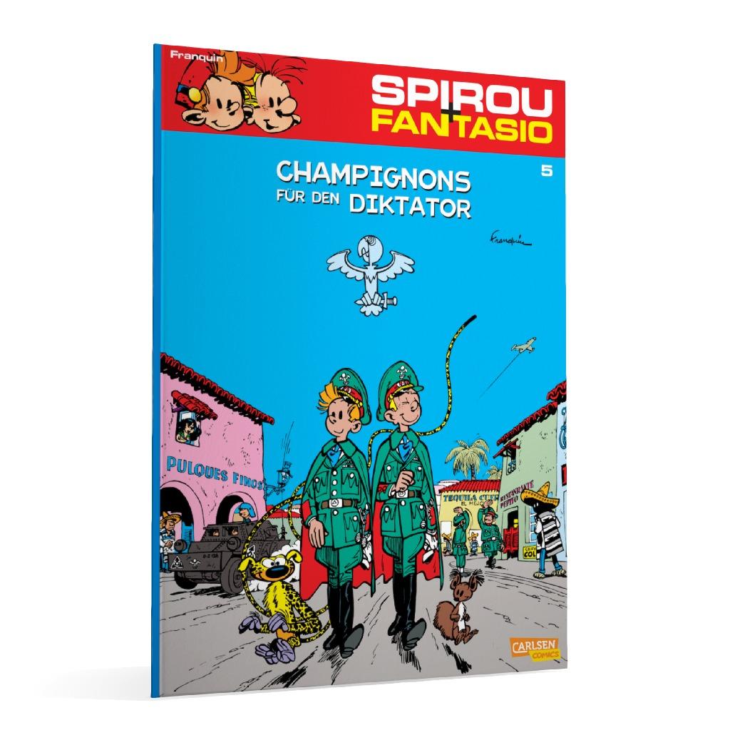 Spirou & Fantasio Bd.5: Champignons für den Diktator (Neuausgabe)