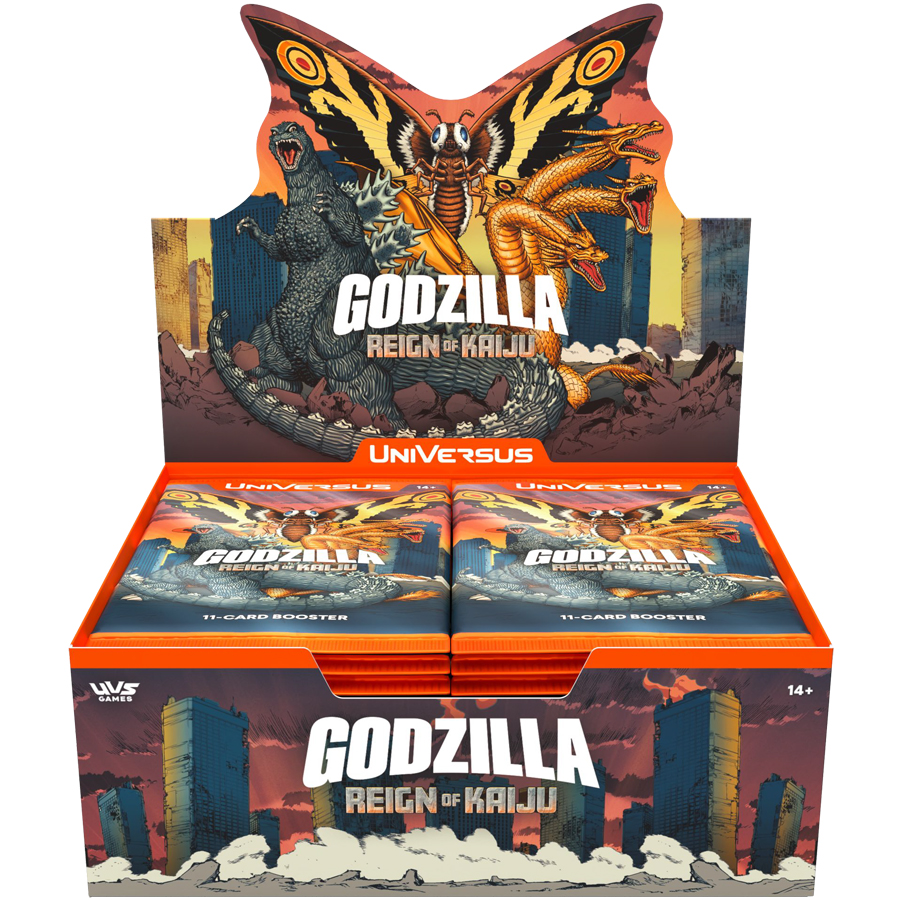 Universus CCG: Godzilla - Reign of Kaiju Booster Display