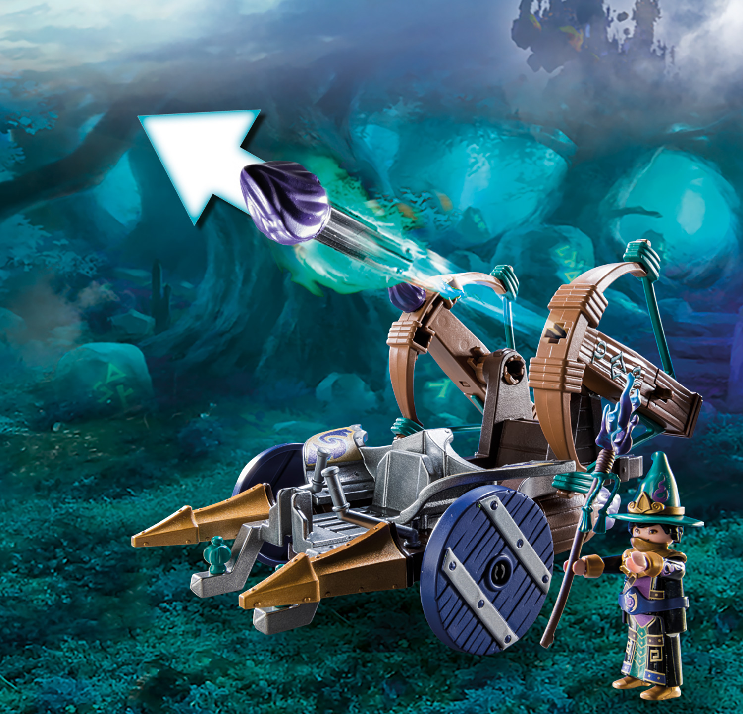 Playmobil: Novelmore - Violet Vale Dämonen-Fangwagen