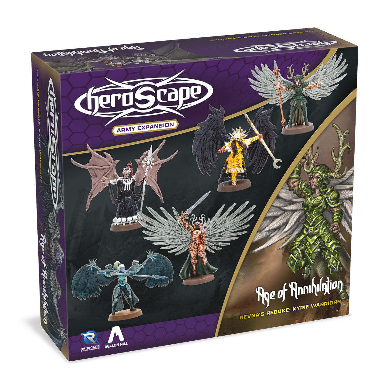 HeroScape - Age of Annihilation: Revna's Rebuke Kyrie Warriors HeroScape - Age of Annihilation: Revna's Rebuke Kyrie Warriors