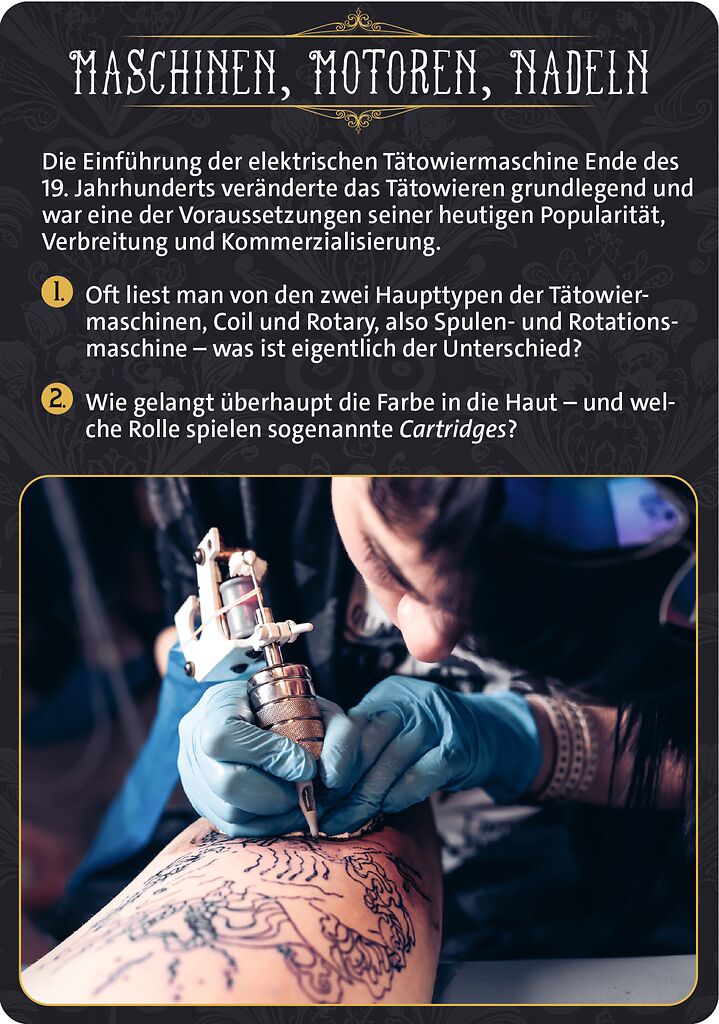 Tattoo, Tattooing, Hautstich, Nadel, Maschine