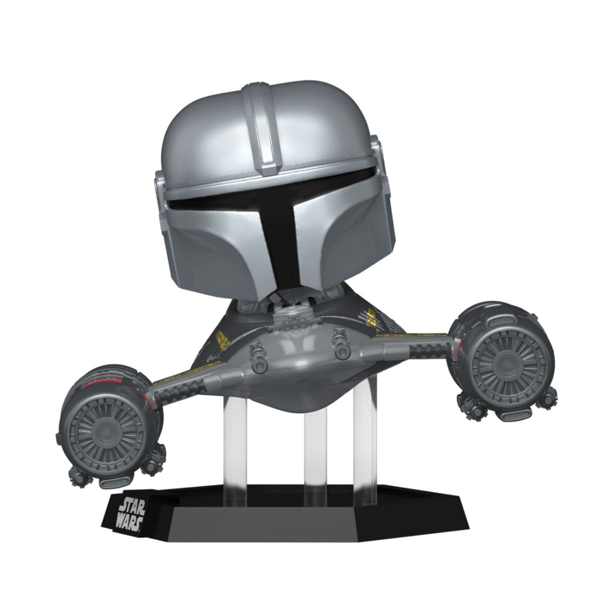 Star Wars: POP Mandalorian in N-1 Starfighter (670)