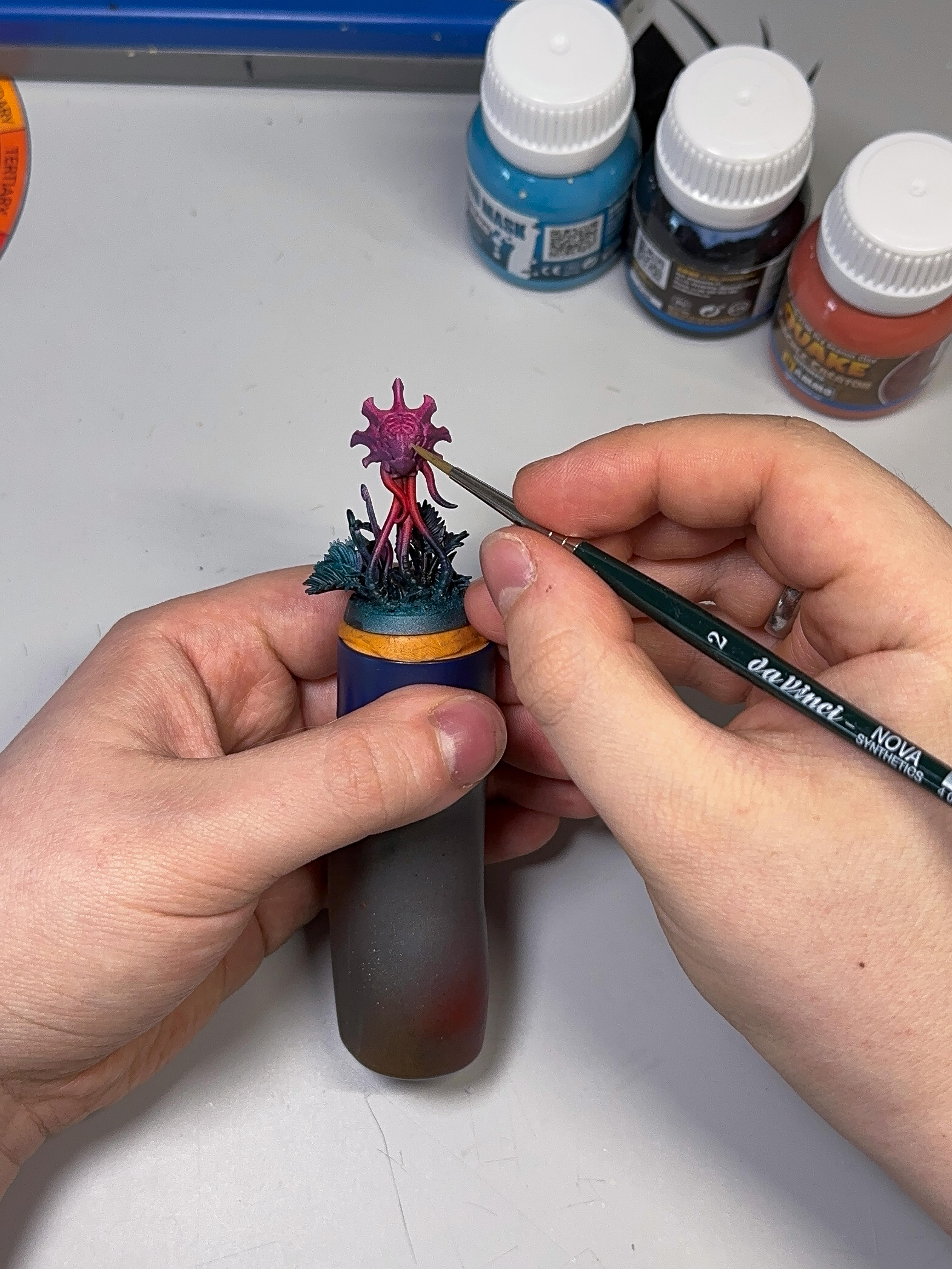 Da Vinci: "Nova" Aquarell gold synth 4 Da Vinci: "Nova" Aquarell gold synth 4