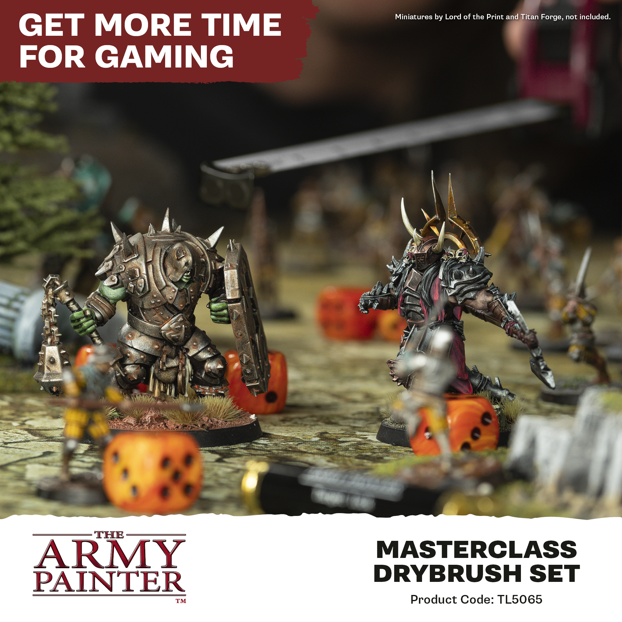 Army Painter: Masterclass Drybrush Set Army Painter: Masterclass Drybrush Set