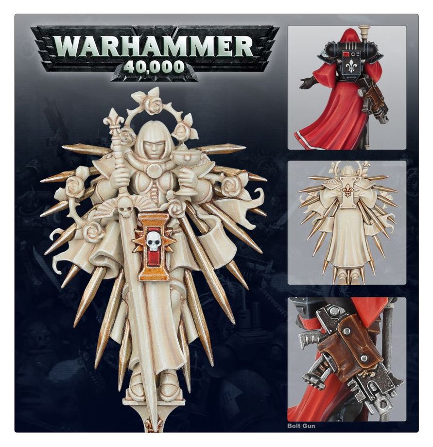 Warhammer 40000, Miniatur, Statue, Elfenbein, Boltpistole