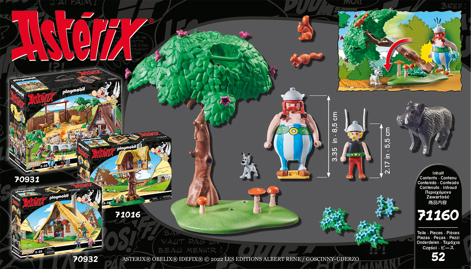 Playmobil: Asterix - Wildschweinjagd