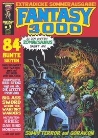 Comic, Fantasy, Zombies, Dinosaur, Schwert