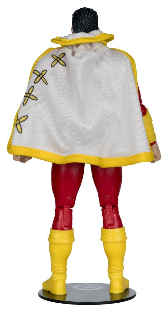 DC Multiverse AF: Shazam (Power of Shazem) 19cm Cape, Stoff, Gelb, Rote Hose, Superheld