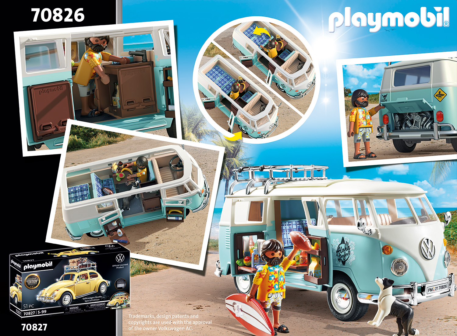 Playmobil: Volkswagen T1 Camping Bus (Special Edition) Playmobil: Volkswagen T1 Camping Bus (Special Edition)