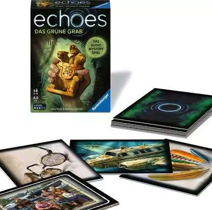 Echoes: Das grüne Grab Kartenspiel, Deck, Ton?, Motor?, Material?