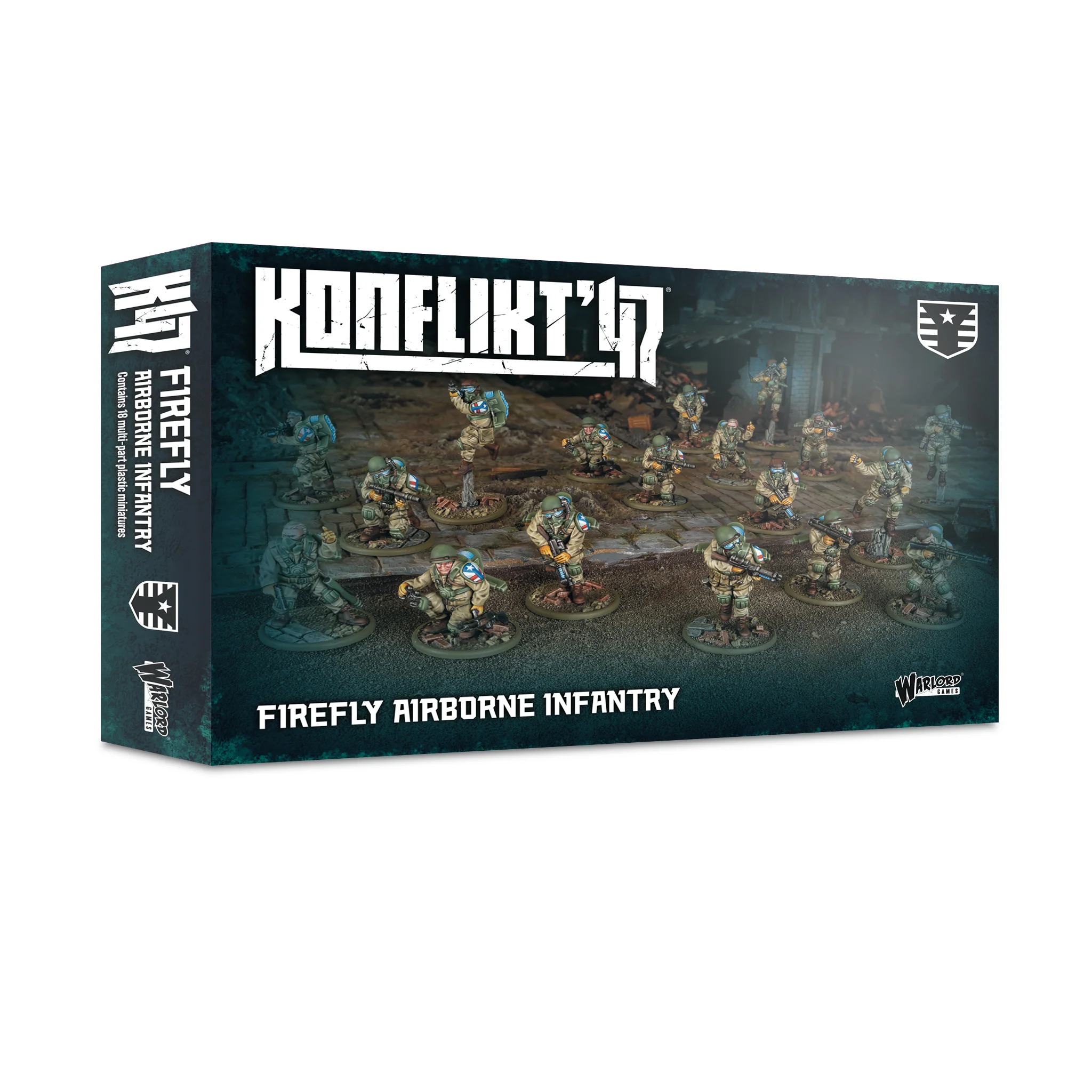 Bolt Action: Konflikt '47 - Firefly Airborne Infantry Bolt Action: Konflikt '47 - Firefly Airborne Infantry