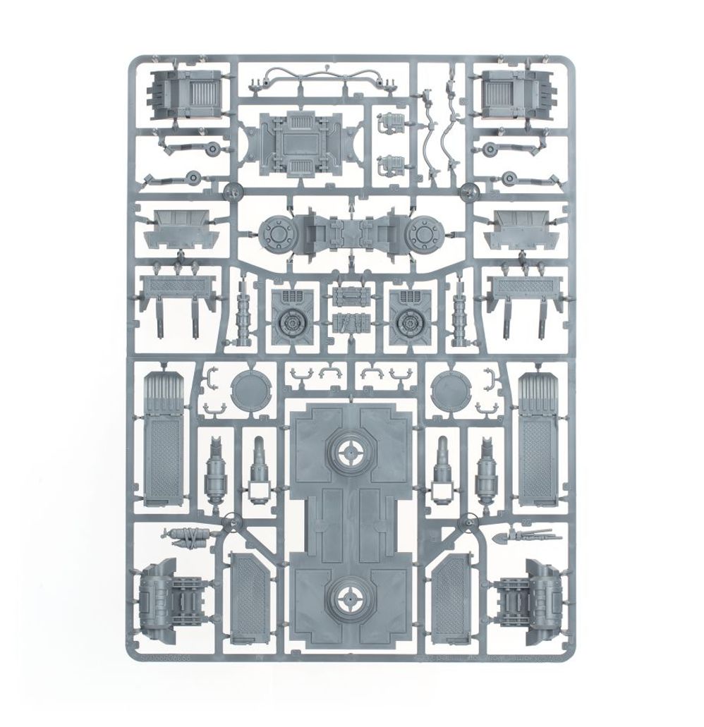 Necromunda: Promethium Tanks on Cargo-8 Ridgehauler Trailer