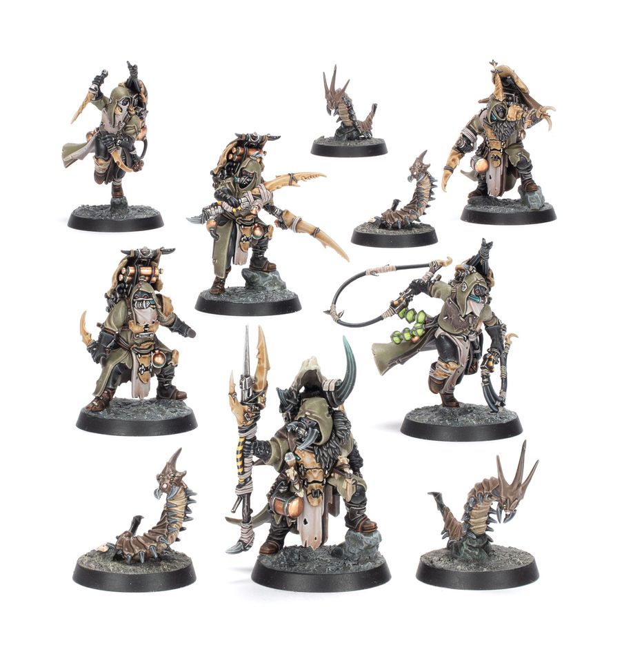 Necromunda: Sha'dar Hunters and Anthromite Spinewyrms Necromunda: Sha'dar Hunters and Anthromite Spinewyrms