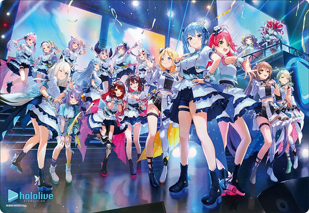 Bushiroad: Playmat Hololive 5th fed. Capture the Moment Stage 3