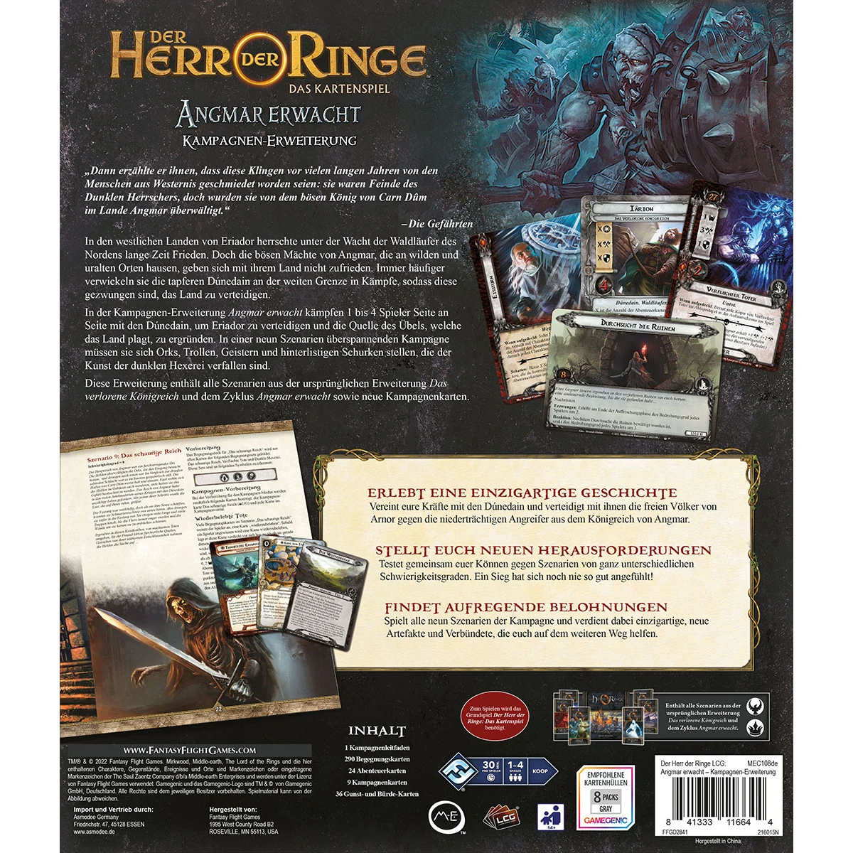 Herr der Ringe LCG: Angmar Erwacht Kampagnen-Erweiterung Herr der Ringe LCG: Angmar Erwacht Kampagnen-Erweiterung