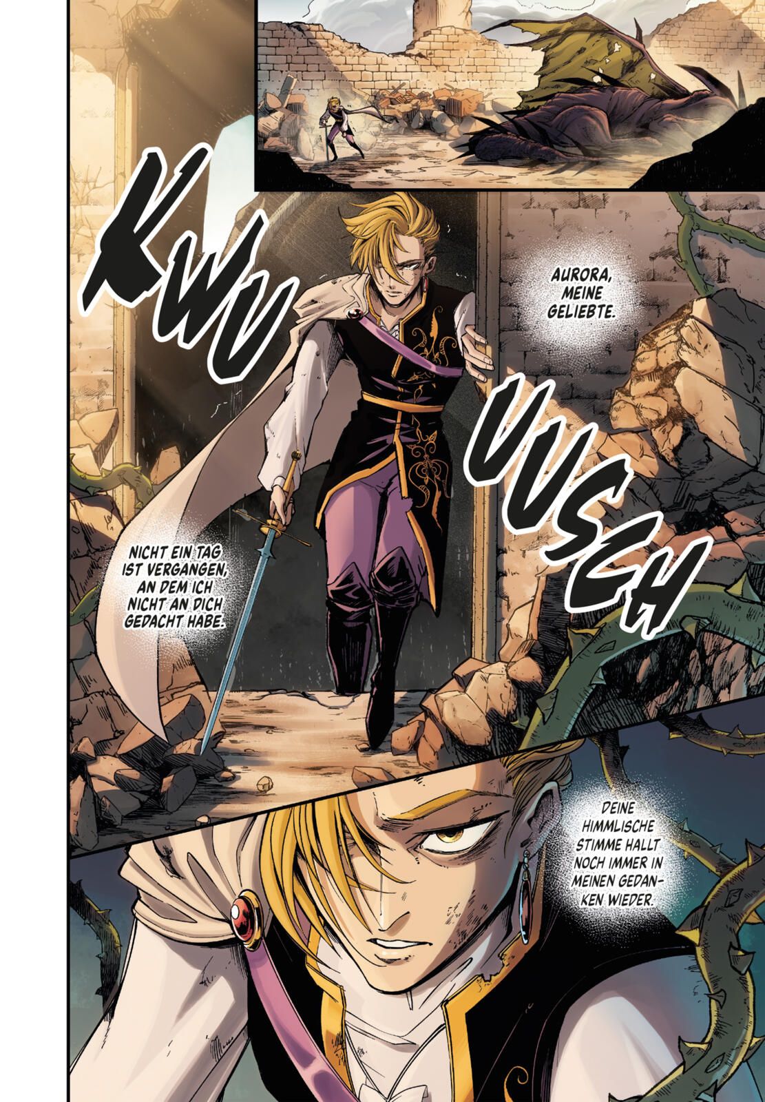 Once Upon a Dream: A Twisted Tale Rapier, Heldentor, Cape, Rüstung, Schwertkämpfer