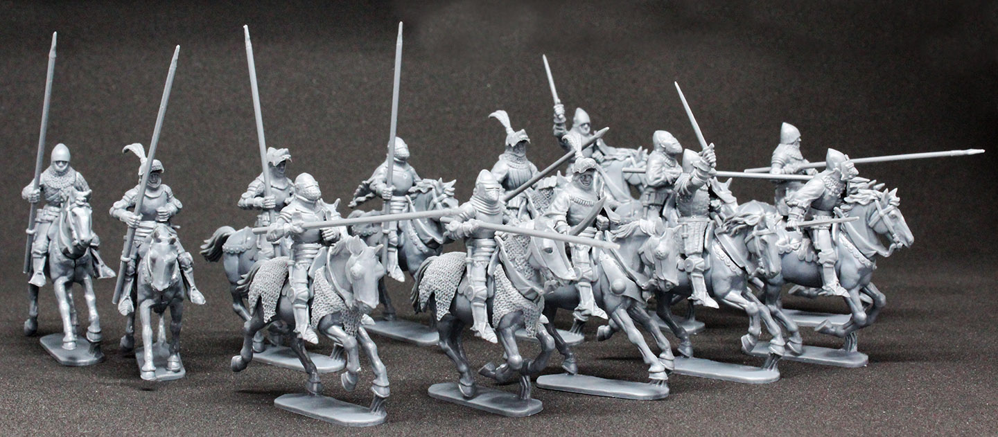 Perry Miniatures: Agincourt Mounted Knights 1415-1429