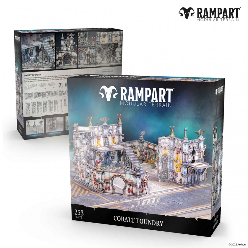 Dungeons & Lasers: Rampart - Cobalt Foundry