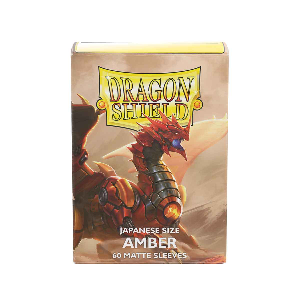 Dragon Shield Japanese Matte - Amber