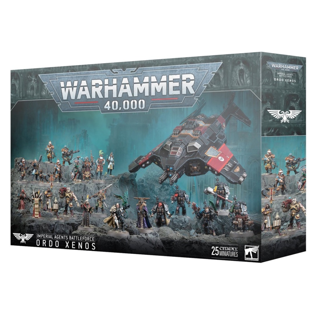Warhammer, 40,000, Imperial Agents Battleforce, Ordo Xenos, Miniaturen