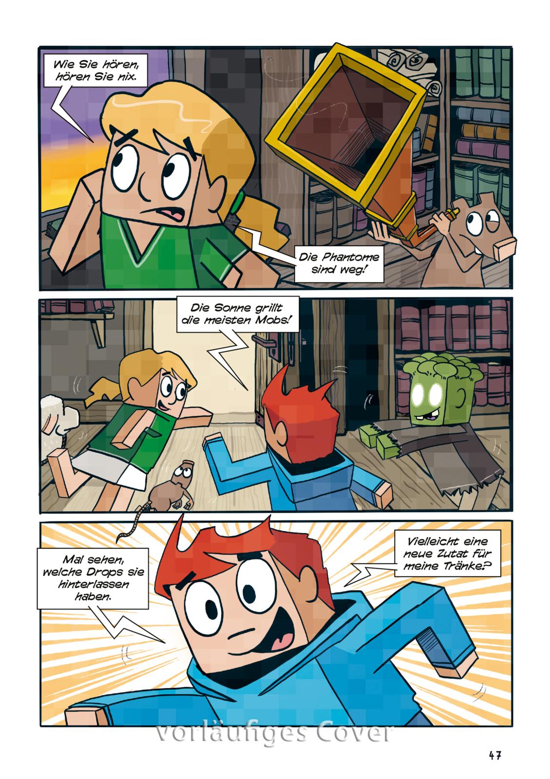 Minecomic Bd.4: Piglins - bis die Lava zischt! Minecomic Bd.4: Piglins - bis die Lava zischt!
