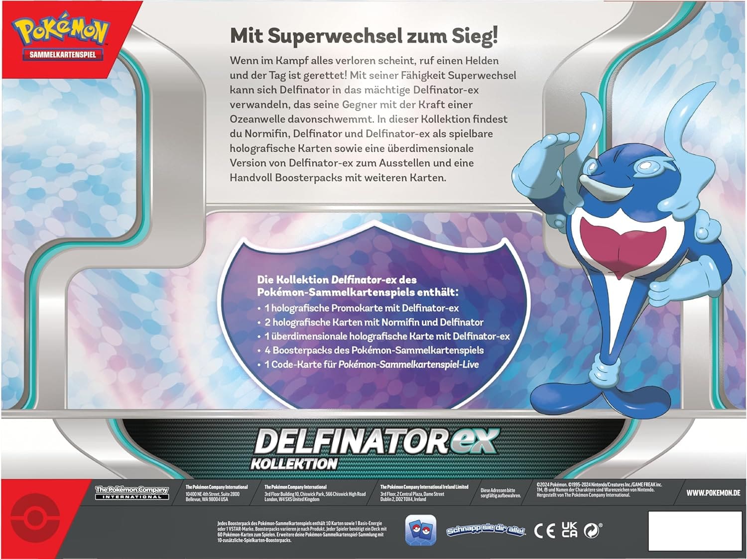 Pokémon CCG dt.: Deflinator ex Premium-Kollektion Pokémon CCG dt.: Deflinator ex Premium-Kollektion