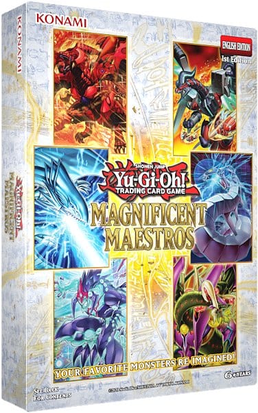 Yu-Gi-Oh, Trading Card, Magnificent Maestros, Deck, Sixth Edition