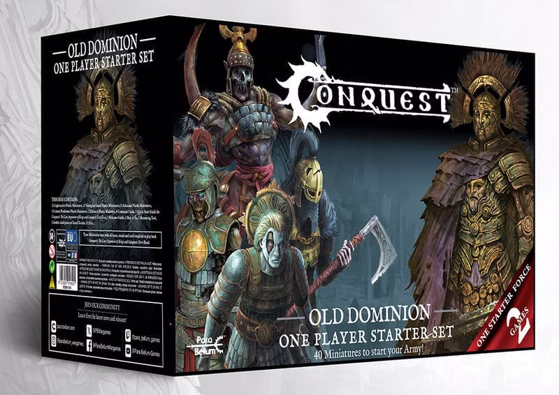 Conquest: Old Dominion - One Player Starter Set 2025 Conquest: Old Dominion - One Player Starter Set 2025