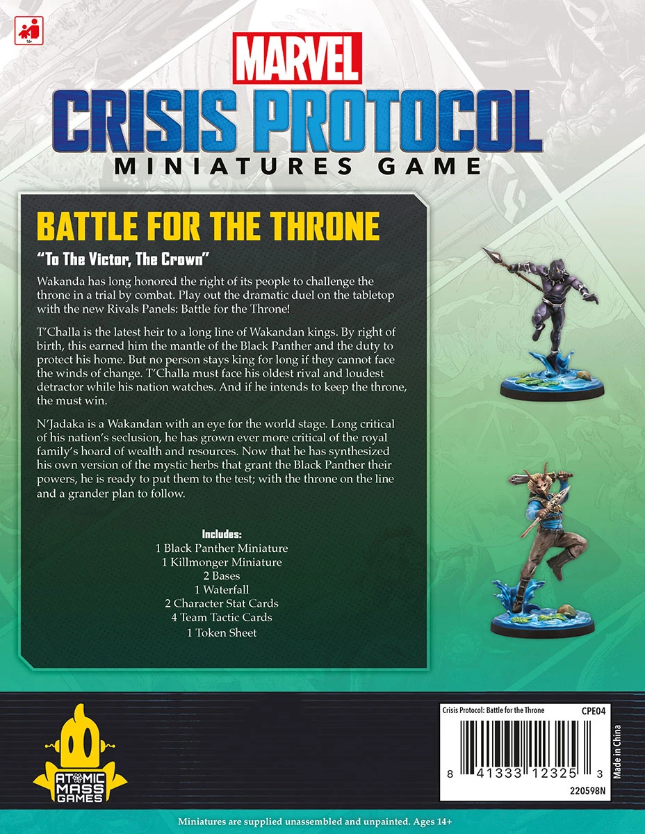 Marvel Crisis Protocol: Battle for the Throne Marvel Crisis Protocol: Battle for the Throne