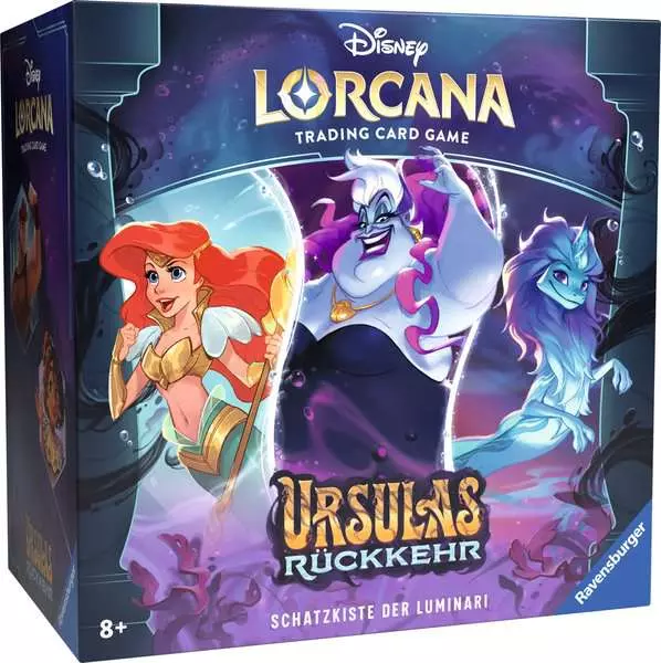 Lorcana TCG: Ursulas Rückkehr - Schatzkiste der Luminari (Set 4) Lorcana TCG: Ursulas Rückkehr - Schatzkiste der Luminari (Set 4)