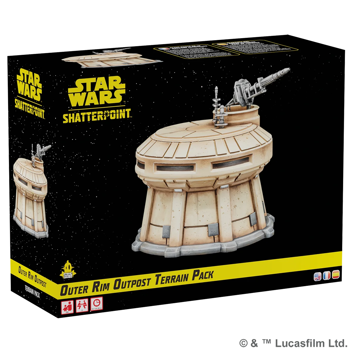 Star Wars: Shatterpoint - Outer Rim Outpost Terrain Pack Star Wars: Shatterpoint - Outer Rim Outpost Terrain Pack