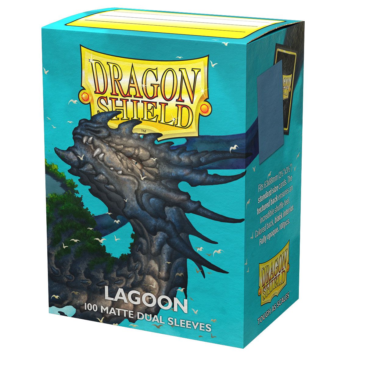 Dragon Shield: Dual Sleeves Matte Lagoon