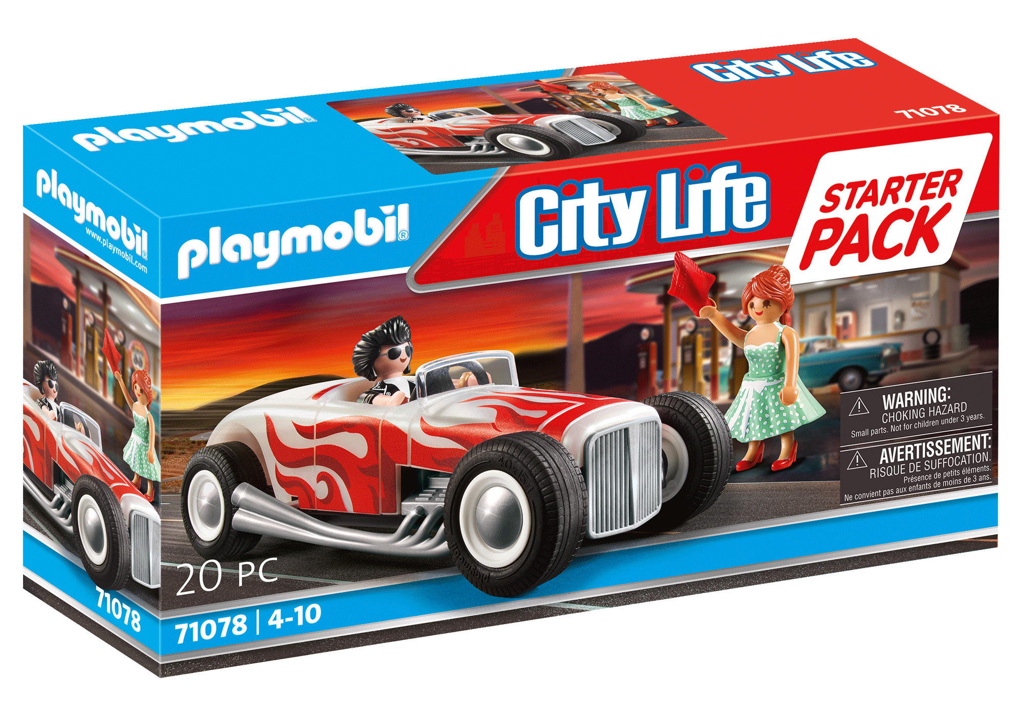Playmobil: Starter Pack Hot Rod