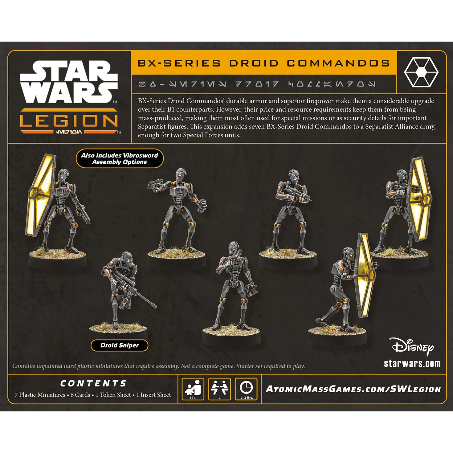 Star Wars: Legion - BX-Series Droid Commandos Star Wars: Legion - BX-Series Droid Commandos
