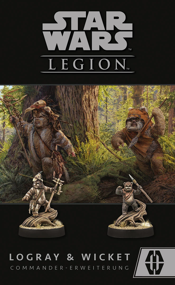 Star Wars: Legion - Logray & Wicket Commander-Erweiterung Star Wars: Legion - Logray & Wicket Commander-Erweiterung