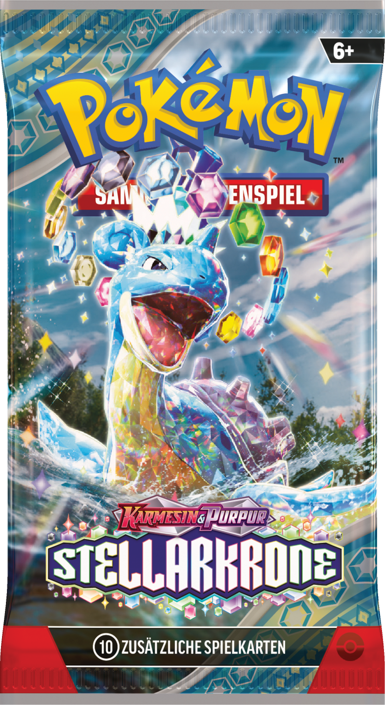 Pokémon CCG dt.: Karmesin & Purpur Stellarkrone Boosterpack (KP07) Pokémon CCG dt.: Karmesin & Purpur Stellarkrone Boosterpack (KP07)