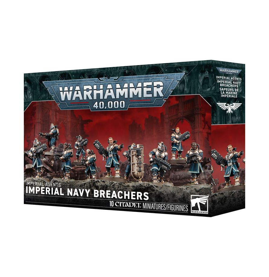 Imperial Navy, Breachers, Citadel Miniaturen, Warhammer 40.000, 10 Figuren