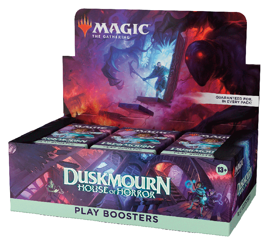 Magic CCG: Duskmourn House of Horror Play Booster Display