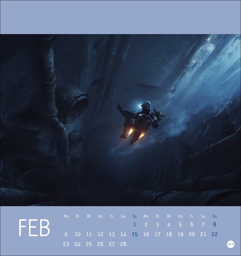 Star Wars: Mandalorian Postkartenkalender 2026 Star Wars: Mandalorian Postkartenkalender 2026